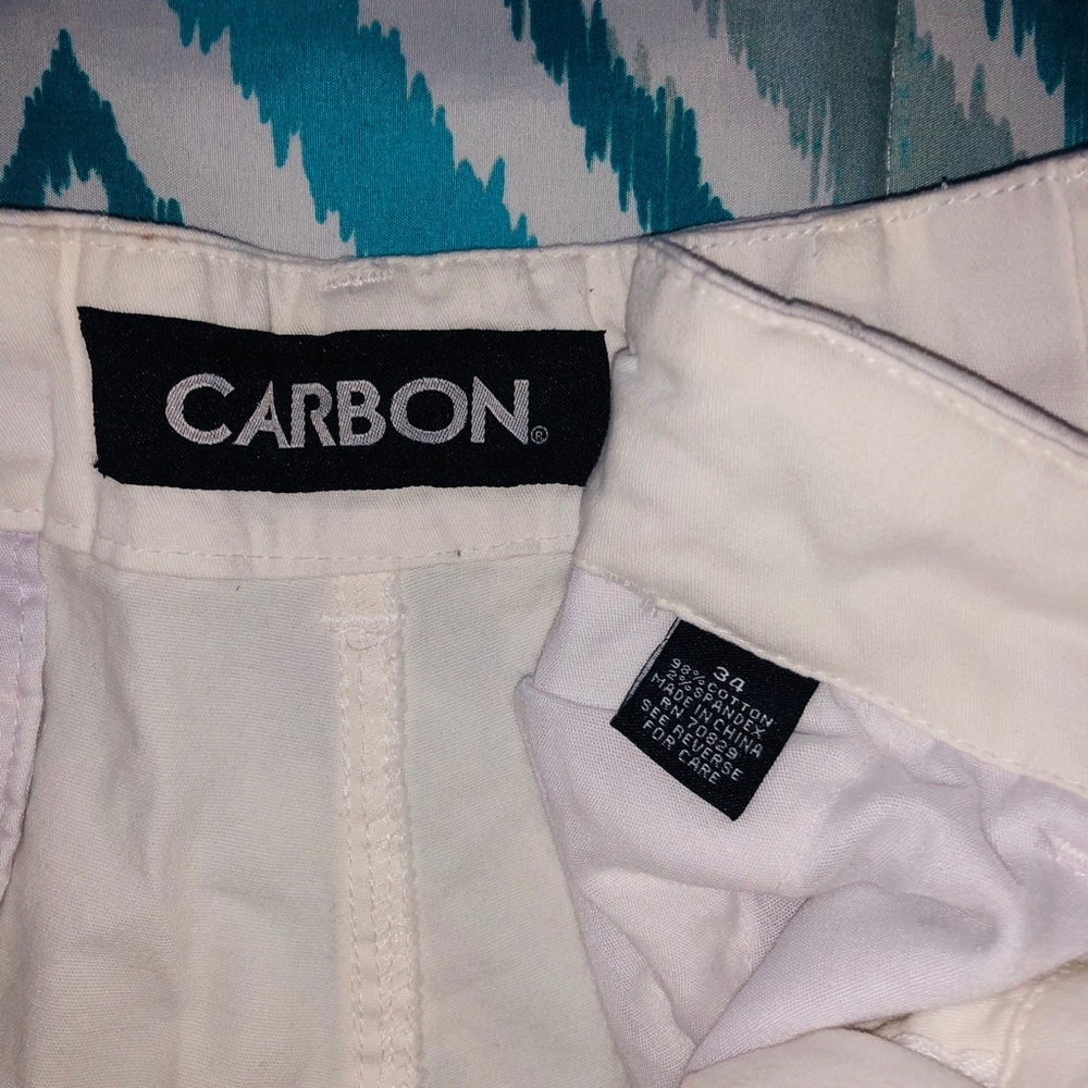 White Shorts Carbon - Picture 3 of 4